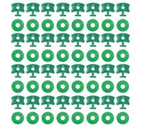SUPVOX 100 Sets Plastic Greenhouse Fixing Hooks Greenhouse Hooks Fixed Wires and Shading Nets