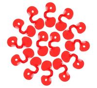 SUPVOX 1000pcs Chicken Pecking Glasses for Pheasant Pecking Peepers Plastic Pheasant Peepers in Chicken Coop Accessories Poultry Spectacles Fighting Eyeglasses