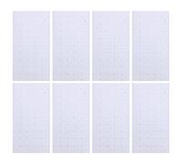 SUPVOX 1000pcs Reinforcement Labels Binder Paper Labels Round White PVC Self-Adhesive Versatile Application for Books and Recipe Books Office Workers Students