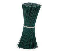 SUPVOX 1000pcs Reusable Plant Branch Fixing Ties Heavy Duty Twisted Wire Ties for Garden Plant Binding Durable Galvanized Cable Wraps for Flower Arrangements and Vine Support