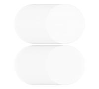 SUPVOX 100pcs Badge Protector Film Plastic Emblems Protectors 3.7cm Round PVC High Transparency Simple Maintenance for DIY and Events