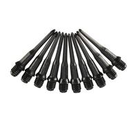 SUPVOX 100pcs Black Soft Tip Points for Electronic Darts Screw Thread Tips Replacement Accessories for Electronic Dartboards with Secure Spiral Design