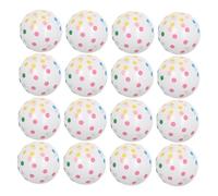 SUPVOX 100pcs Colorful Dot Transparent Latex Balloons Thick Printed Birthday Party Decorations Vibrant Multi-color Balloon for Weddings Bridal Showers Engagements