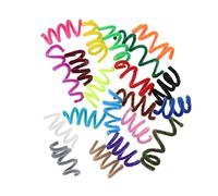 SUPVOX 100pcs DIY Colorful Cat Plush Chenille Stems Pet Supplies for Kitten Play and Brain Development Assorted Colors Soft Plush Sticks to Distract Cats From Biting