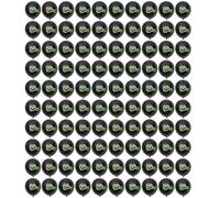 SUPVOX 100pcs Glow the Dark Pumpkin Balloons for Halloween Party Supplies Premium Latex Decorations for Haunted Houses Bars and Nighttime Events Fluorescent Latex Balloons with Pumpkin