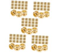 SUPVOX 100pcs Guitar String Bead Metal Tuning Peg for Acoustic Electric Guitar Accessories Replace Strings Tail Bead