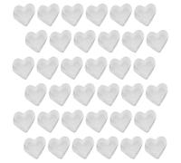 SUPVOX 100pcs Heart Shaped Silicone Locking Earring Backs for Studs Easy to Use and Replace Earring Stopper Accessories Safety for DIY Jewelry
