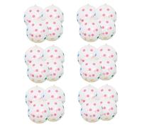 SUPVOX 100pcs Latex Balloons with Colorful Polka Dots Sturdy Party Decorations for Birthdays Weddings Indoor Outdoor Events Multi-color Dot Pattern Balloons