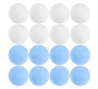 SUPVOX 100pcs MM Seamless Matte Table Tennis Balls for Birthday Party Use | PP Plastic, White and Blue Colours, Enhanced Grip and Durability, Art Handcraft Sessions and Pool Games