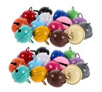 SUPVOX 100pcs Pet Bell Candy Small Jingle Bell for Cat and Small Dog Collar as Pet Collar Pendants Charms for Christmas Home Decorations