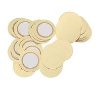 SUPVOX 100pcs Piezo Discs High Sensitivity Acoustic Pickup Transducer for Electronic Drums Piezoelectric Discs Vibration Pickup