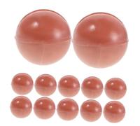 SUPVOX 100pcs Plastic Balls Bell Inserts for Crochet Pet Toys DIY Craft Bell Balls Sound Maker Repair