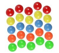 SUPVOX 100pcs Small Colored Balls Educational Counting for Preschool Learning Probability Math Games Solid Balls with Smooth Surface for Color Recognition and Statistical