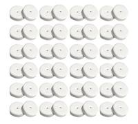 SUPVOX 100pcs White Foam Earring Safety Cushions Ear Pin Protection Pads for Stud Earrings DIY Jewelry Making Accessories for Women Crafting