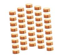 SUPVOX 100pcs Wooden Guitar Fretboard Inlay Dots Durable Luthier Tools for Accurate Marking Guitar Accessories for Musicians