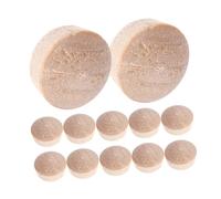 SUPVOX 100pcs Wooden Insert Plugs Wood Plugs Replacement Decorative Wood Caps Easy to Use for Home Improvement