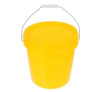 SUPVOX 10l Food-Grade Plastic Brewing Bucket with Airtight Lid, Large Capacity Fermentation Vessel for Home Brewing and DIY Wine Making, Portable Handle Fermenter Pail for Kitchen Use