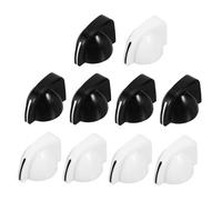 SUPVOX 10pcs Adjustable Chicken Head Style Volume Tone Knobs for Electric Guitar Bass Amplifier Effect Pedal Potentiometer Control Replacement