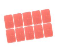 SUPVOX 10pcs Artificial Luncheon Meat Slices Lifelike Food Model Fake Meat Display for Restaurant Hotel Film Props Kitchen Decoration