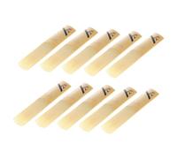 SUPVOX 10pcs B Clarinet Reeds Strength for Woodwind Instrument Clarinet Reed for Practice Sessions