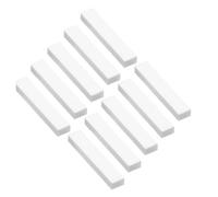 SUPVOX 10pcs Bone Guitar Nuts Acoustic Electric Bass Classical Guitar Accessories for Musicians with Ergonomic Design and Stable String Support