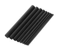 SUPVOX 10pcs Carbon Fiber Fishing Rod Repair Kit Fixing Supplies for Saltwater Freshwater Spinning Baitcasting Rods Quick Easy Broken Section Restoration