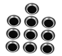 SUPVOX 10pcs Coin Vanishing Cup Props for Magician Performance Trick Playing Cup Pads for Family Gatherings and Birthday Parties Enchanting Coin Tricks with Fine Craftsmanship