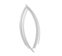 SUPVOX 10pcs Copper Guitar Fret Wires for Classical Acoustic and Electric Guitars Smooth Surface DIY Fret Replacement and Build Tool for Repair and Crafting