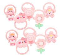 SUPVOX 10pcs Cute Puppy Hair Ties for Dogs and Cats Soft Pet Rubber Bands Stylish Hairbands for Dogs and Rabbits for Daily Wear and Special Occasions