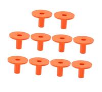 SUPVOX 10pcs Cymbal Sleeves Replacement Accessories for Drum Kit Plastic Cymbal Bracket Sleeve Safe