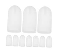 SUPVOX 10Pcs Dual Sound Squeaker Inserts for DIY Pet and Repair Replacement Accessories White Plastic Noise Makers Craft Supplies for Interactive Play