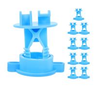 SUPVOX 10pcs Electric Fence Insulators for Projects Insulators for Farm Animal Fencing High Strength Easy to Install Essential Electric Fence Parts