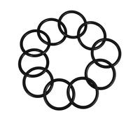 SUPVOX 10pcs Epdm Rubber O-ring Gaskets for Singing Bowls Inner High Temperature Resistant Sealing Rings for Sound Bowls and Musical Instruments and Easy to Install