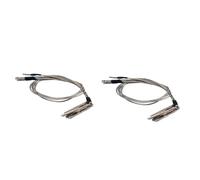 SUPVOX 10pcs Eq Pickup Rod Stick Bar Passive Pickup Piezo Cable for Cigar Box Guitar Acoustic Guitar