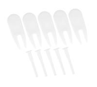 SUPVOX 10pcs Exercise Ball Plug Set Plastic Air Stopper Pin Adapter for Inflatable Fitness Yoga Pilates Balls and Jump Bed Accessories Durable Eco Friendly Material