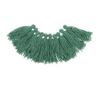 SUPVOX 10Pcs Fish Breeding Spawning Mops Aquarium Grass Shrimp Shelter Floating Fish Hideout for Fry Protection Breeding Accessories in Christmas Green