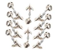 SUPVOX 10Pcs Fishing Alarm Bells High Sensitivity Loud Metal Fishing Warning Bells Portable for Sea and