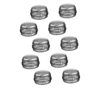 SUPVOX 10pcs Gas Stove Button Covers Childproof Oven Knob Safety Guards for Gas Electric Burners High Temperature Resistant Effortless Installation Design for Kitchen Decor