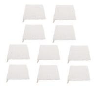 SUPVOX 10pcs Gauze Square Towels Cotton Washcloths Bath Rags for Newborns Soft Face Towels Boys and Girls Washcloths Home Use