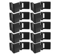 SUPVOX 10pcs Glass Tank Lid Locks Aquarium Mesh Lid Clips Firm Construction Low Profile Abs Plastic for Reptile Enclosures Suitable for Reptile Tanks and Glass