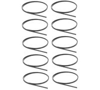 SUPVOX 10pcs Guitar Binding Strips Abs Edging Trims Black Protective Inlay Strips for Acoustic Classical Guitar Body Edge Decoration Easy Installation