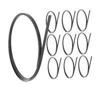 SUPVOX 10pcs Guitar Binding Strips Abs Edging Trims Protective Decorative Purfling for Acoustic Classical Guitars Easy Install Black