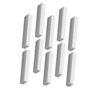 SUPVOX 10pcs Guitar Bone Nut Blank Replacement for Electric Acoustic Classical Bass Guitar DIY Supplies Ergonomic Design for String Action and Intonation