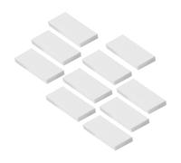 SUPVOX 10pcs Guitar Bone Nuts Acoustic Replacement Parts for String Action and Intonation Cow Bone Material for Repair and Maintenance