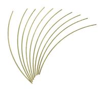 SUPVOX 10pcs Guitar Fret Wires Brass Guitar Fret Wire Electric Replacement for Luthier Tools Making Accessories