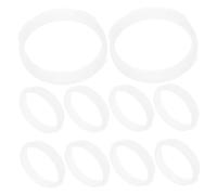 SUPVOX 10Pcs Hamster Tunnel Rings Sturdy Tube Circles for DIY Cage Accessories for Connecting Hamster Habitats Safe and Versatile Play Tunnels for Pets