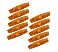 SUPVOX 10Pcs High Visibility Wheel Reflectors for Bikes Durable Reflective Signs for Night Riding Compact and Replaceable Bike Safety Accessories for Enhanced Cycling Safety Ultra Bright