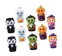 SUPVOX 10pcs Interactive Finger Puppets for Parents Soft PVC Hand Puppets Cartoon for Storytelling Role Play and Parent Games Bulk for Creative Play and Bedtime Fun