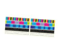 SUPVOX 10pcs Kalimba Introductory Sticker Piano Finger Trainer Stickers Musical Scale for Thumb Piano