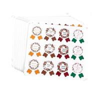 SUPVOX 10pcs Lip Gloss Tube DIY Round Labels Stickers Self-Adhesive Lip Gloss Packaging Accessories for Personalised Makeup and Cosmetic Containers